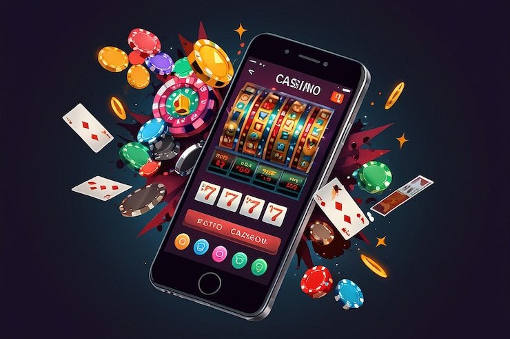 Antarmuka permainan Fish Hunter di raya slot menampilkan ikan-ikan bergerak dan kontrol senjata